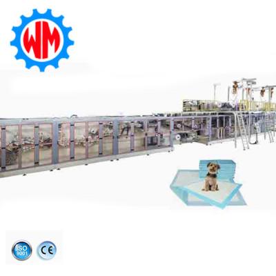 China 250M/Min Underpad Making Machine Customized Underpad Manufacturing Machine for sale