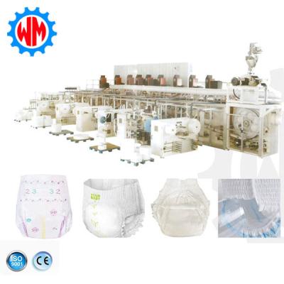China Baby Training Pants Making Machine High Efficiency Baby Pants Machine for sale