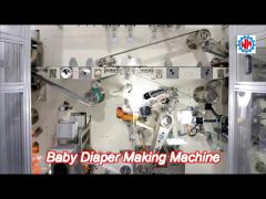 380v 50hz baby diaper making machine customized diaper production machine