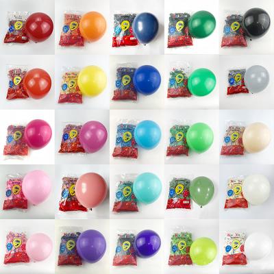 China Cheap party factory wedding birthday decoration supplies air globos 10 inch 2.3g thickened matte latex balloons birthday for sale