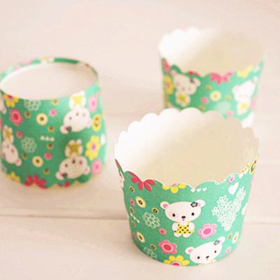 China Hot Sale Wholesale Food Grade Disposable Round Muffin Cups for sale