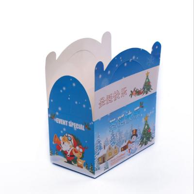 China Recyclable Christmas Gift Paper Box Apple Candy Packaging Box for sale