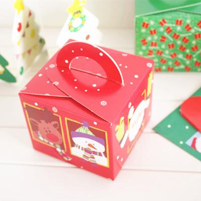 China Recyclable Christmas Eve Gift Apple Paper Box Package Packing Box Paper Gift for sale