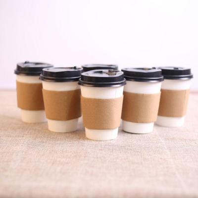 China Recyclable Corrugated Kraft Cardboard Corrugated Cardboard Sleeve For Coffee Water Milk Beverage for sale