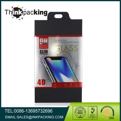 China Recycled Materials Thinkpacking Embossed Effect Tempered Glass Custom Uasge Packing Box for sale