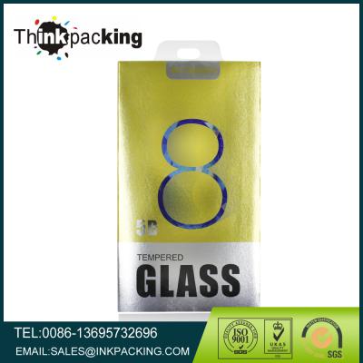 China Recycled Materials Customized Recyclable Screen Guard Packaging , Phone Screen Protector Packaging for sale