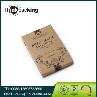 China Custom Promotion Garden Seed Wraps, Kraft Paper Seed Wrapper, OEM Printed Seed Packet for sale