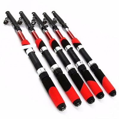 China Fishing Pole Telescopic Fishing Rod And Durable 2.7m Fiberglass Telescopic Ice Fishing Rod for sale