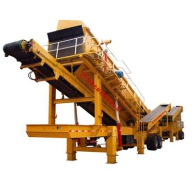 China Ore Factory Price 50-100 t/h Mobile Screening Plant Portable Vibrating Screen /Movable Sieving Equipment For Sale for sale