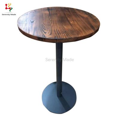 China Custom Modern Dining Table Top Restaurant Furniture Solid Wood Table Top for sale