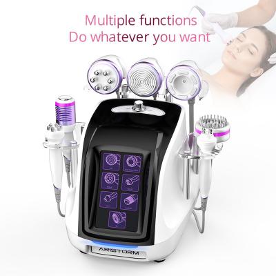 China Weight Loss Drop Shipping 8 in 1 Aristorm 2.5 Vacuum Cavitation System Weight Loss Skin Tightening RF Beauty Device for sale