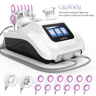 China Weight Loss DROP SHIPPING CaVstorm 40K Ultrasonic Cavitation 3.0 Microcurrent RF Vacuum Photon BIO Slim Body Slimming Skin Machine for sale