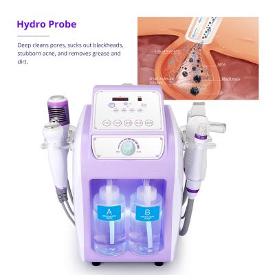 China Exfoliators MYCHWAY 6 IN 1 Hydraulic Microcurrent Facial Instrument LED Diamond Microdermabrasion H2O2 Dermabrasion Machine for sale