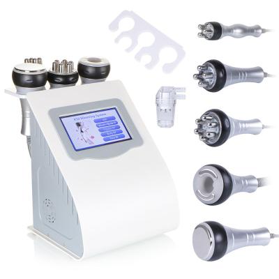 China Weight Loss 5 in 1 Professional 40KHz Ultrasound Cellulite Removal RF Radio Frequency Vacuum Suction Machine for sale