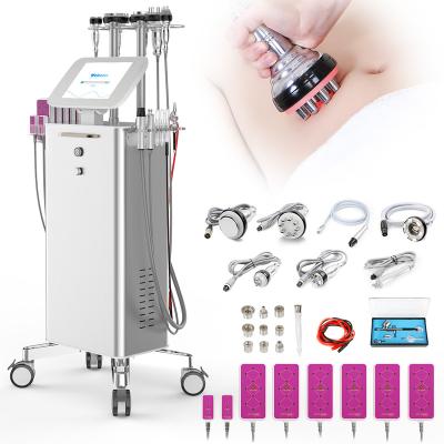 China Weight Loss Support Unoisetion Cavitation 2.0 Ultrasound Therapy Device Vacuum RF Lipo Lasersuction Dermabeasion Machine for sale