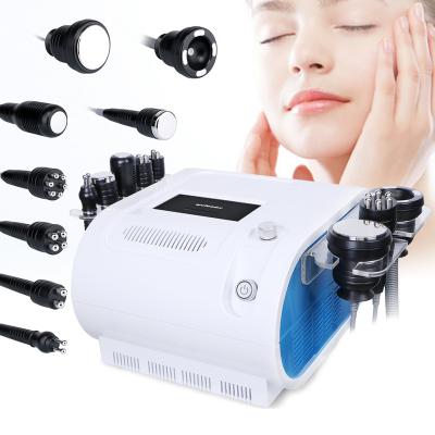 China Weight Loss Plant 8 In1 3Mhz Ultrasonic Cavitation 40k Vacuum RF Cold Hammer Salon Slimming Machine BIO for sale