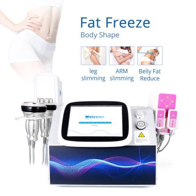 China Hot Sale 5 Fat Freezing Factory Weight Loss Device IN1 Lipo Laser Slimming RF To Peel Tighten 40K Cavitation Weight Loss Machine for sale