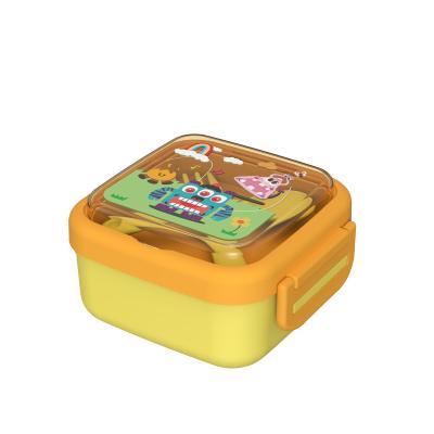 China Freshness Preservation Kids lunch box with inner bowl multiple function usage food container dinning bento box for sale