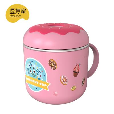 China Washable Children Stainless steel water cup bottle insulated double layers cup for kids for sale