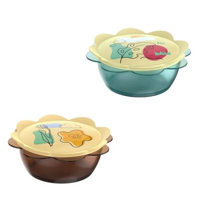 China BPA Free Customized brand stock baby food bowl PP feeding bowl for kids BPA free for sale