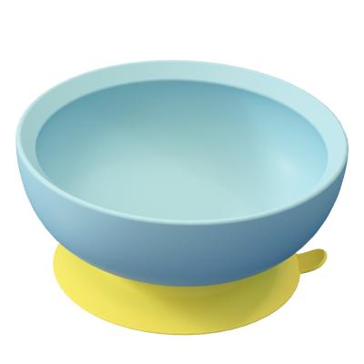 China BPA Free Children dinner bowl  spoon easily food feeding bowl suction base bowl for sale