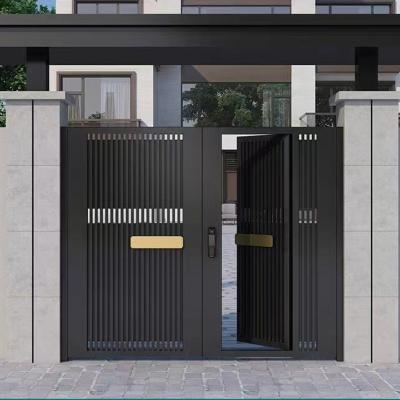 China Modern External Sliding Doors For Chinese Square Powder Coated Aluminum Doors for sale