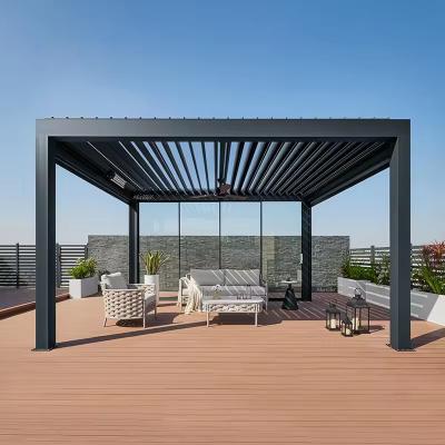 China Versatile Aluminum Gazebos In Various Colors For Outdoor Spaces aluminium pergola with canopy for sale