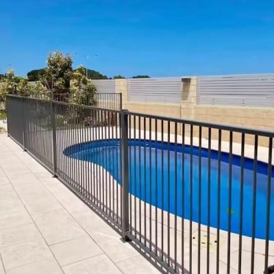 China Industrial Aluminium Flat Top Pool Fencing Corrosion Resistant Pool Guardrail For Customization for sale