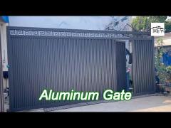 iso9001 driveway aluminum gate for automation customizable size and design requirements