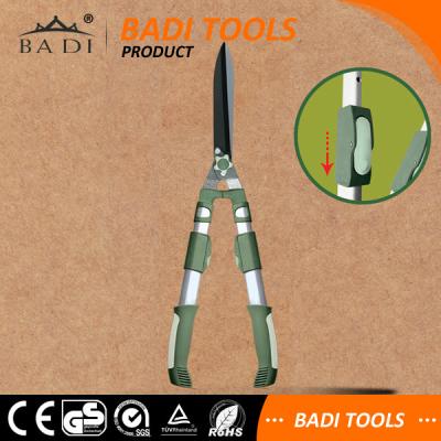 China Anti-Slip Handle Garden Handle Pruning and Hedge Shear Telescopic Aluminum Shears for sale