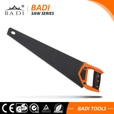 China Anti-Slip High Quality Black Treatment Blade Crosscut Hand Pointed Grip Band Saw For Cutting Drywall Wood Water Pipe for sale