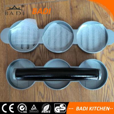 China Viable Press Patty Maker, Burger Press 3pcs Meat Beef Veggie Burger Patty Mold for BurgersBBQ Stuffed BBQ Grill for sale