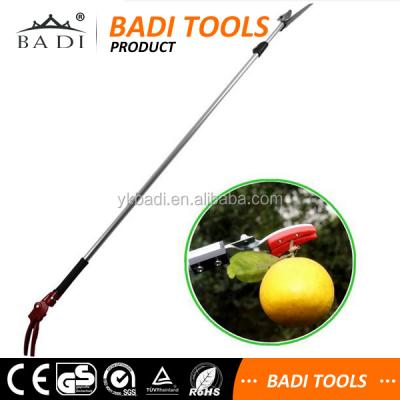 China Anti-Slip Telescopic Tree Pruner, Garden Tree Pruner Pole Tree Trimming, Short Reach Fruit Handle 4m Picker, Branches Bypass Lopper Hand Saw for sale