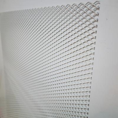 China Dust suppression surface sprayed anti-corrosion diamond augmented metal plate mesh for sale