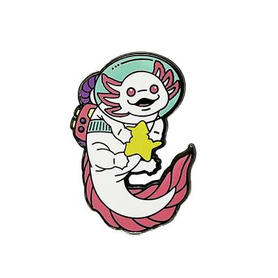 China Cute Soft USA Custom Enamel Metal Badge Pins for sale