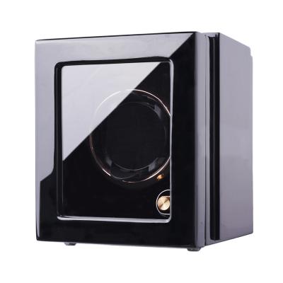 China Warehouse delivery super quiet oversea single slots watchwinder wooden automatic modern watch winder motor box for sale