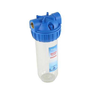 China Hotel Housing Ten Inch High Pressure Water Filter With PET Material for sale