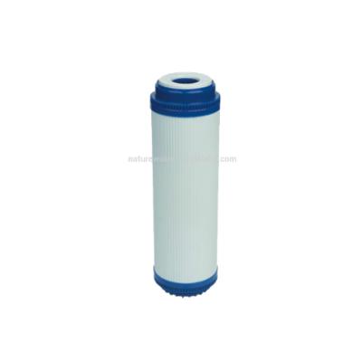 China Hotel GAC-10A 10 inch granular activated carbon filter cartridge for reverse osmosis water filter system for sale