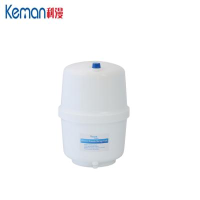 China Hotel RO Machine Spare Parts 3.2 Gallon Reverse Osmosis System Plastic Water Storage Tanks for sale