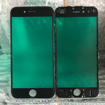 China high quality china Anti-fingerprint iphone X iphone 11 12 frame factory price lcd glass screen glass lcd frame protector glass frame for iphone for sale