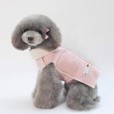 China Sustainable Wholesale Cotton Dog Winter Apparel Pet Clothes for sale