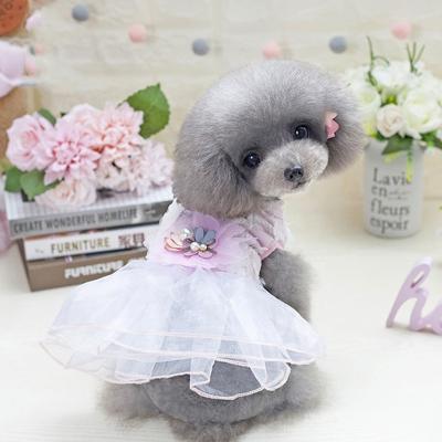 China High Quality Viable Pet Skirt Princess Puppy Dress Dog Party Skirt for sale