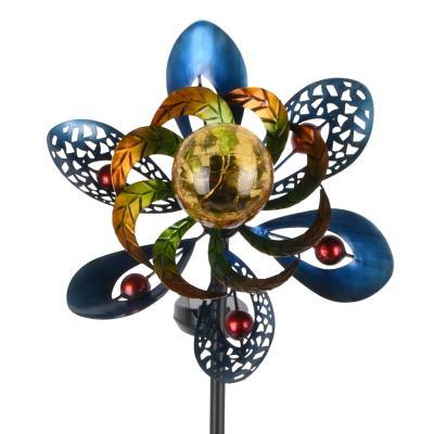 China No OEM Customized New Design Garden Metal Wind Spinners for sale