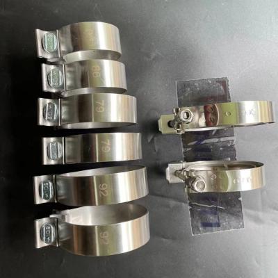 China Car Parts High Quality 304 Stainless Steel Exhaust Clamp for sale