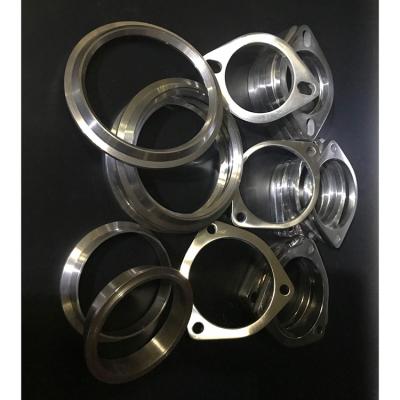 China Automotive Exhaust System Forged Titanium Exhaust Pipe Flange GR2 for sale