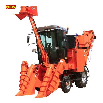 China Sugar mill/cane field 180HP self propelled sugar cane harvester high productivity cane field sugar mill high reliability diesel engine hydraulic for sale