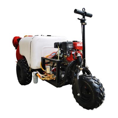 China High productivity/famous brand/easy to operate Tractor sprayer hand-pulled sprayer gasoline three-wheel drive self-propelled agricultural and garden machinery for sale