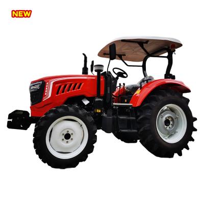 China Farms Chinese high quality 55HP tractor with YTO engine farming tractor agriculture machinery for sale