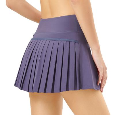 China SKIRTS SKIRTS Comfort Exercise Women Plated Lightweight Quick Dry Tennis Dress for sale