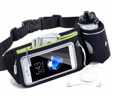 China 100% 100% Wholesales Outdoor Sports Bottle Touch Screen Mobile Phone Fitness Waist Multifunctional Environmentally Friendly Eco-Friendly Waist Bags for sale